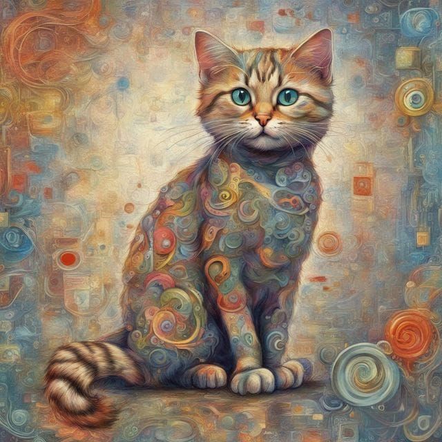 Intricate AI-Generated Pattern Background