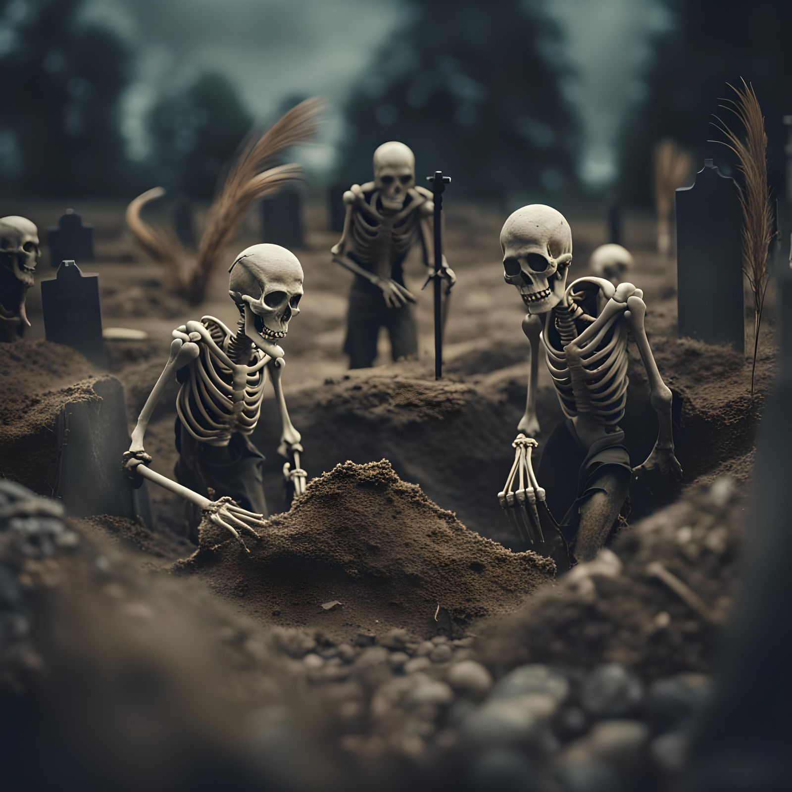 Skeletons Rise: A Cinematic Grave Escape