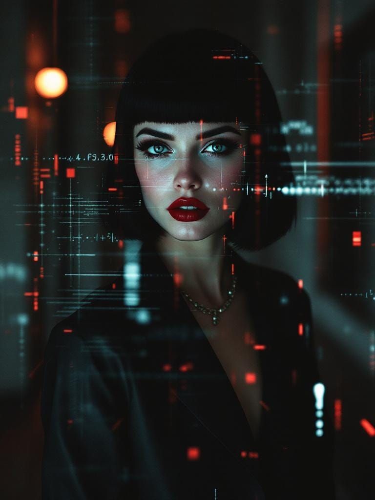 Fractal Glitch Photography with Digital Artifacts