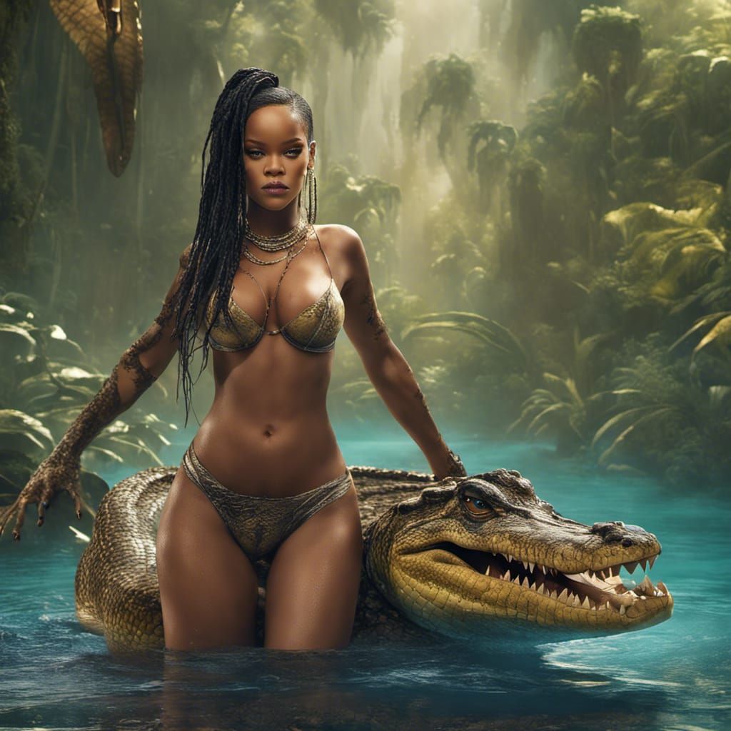 Rihanna's gentle caress