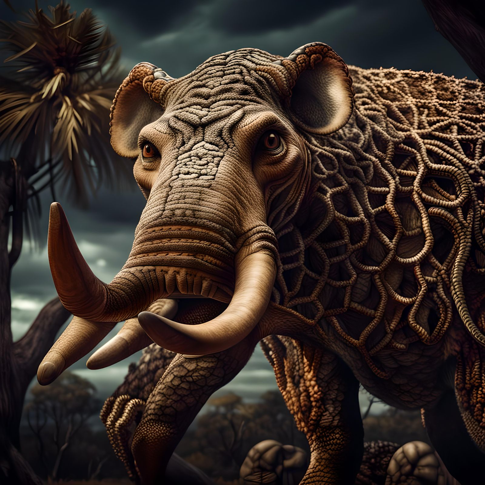 Hyperrealistic Australian Megafauna in Natural Habitat