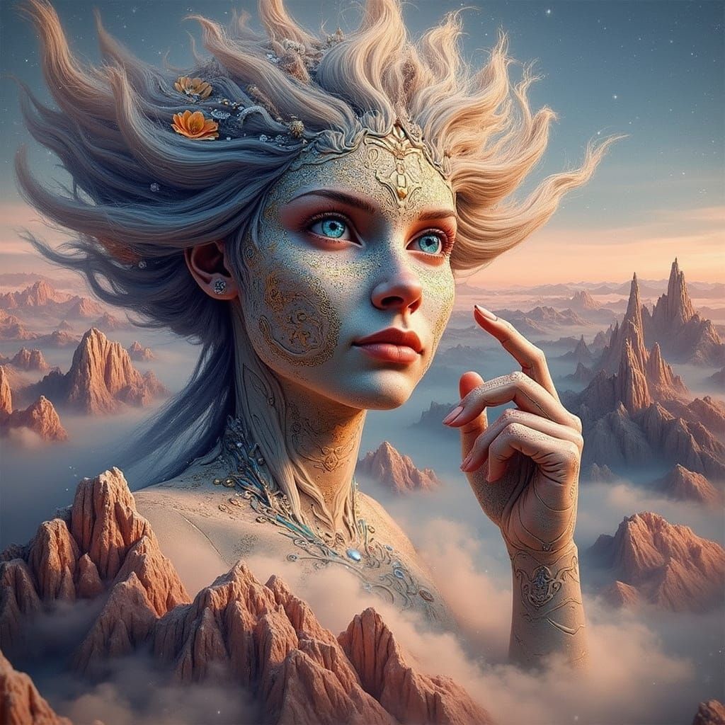 Surreal Digital Art Crafted with AI