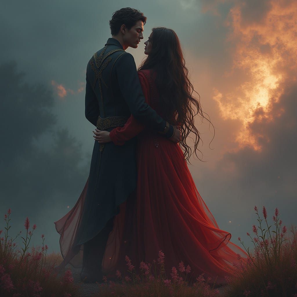 Fantastical Embrace Matte Painting