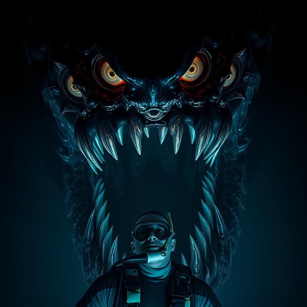 Colossal Deep Sea Creature of Cosmic Horror