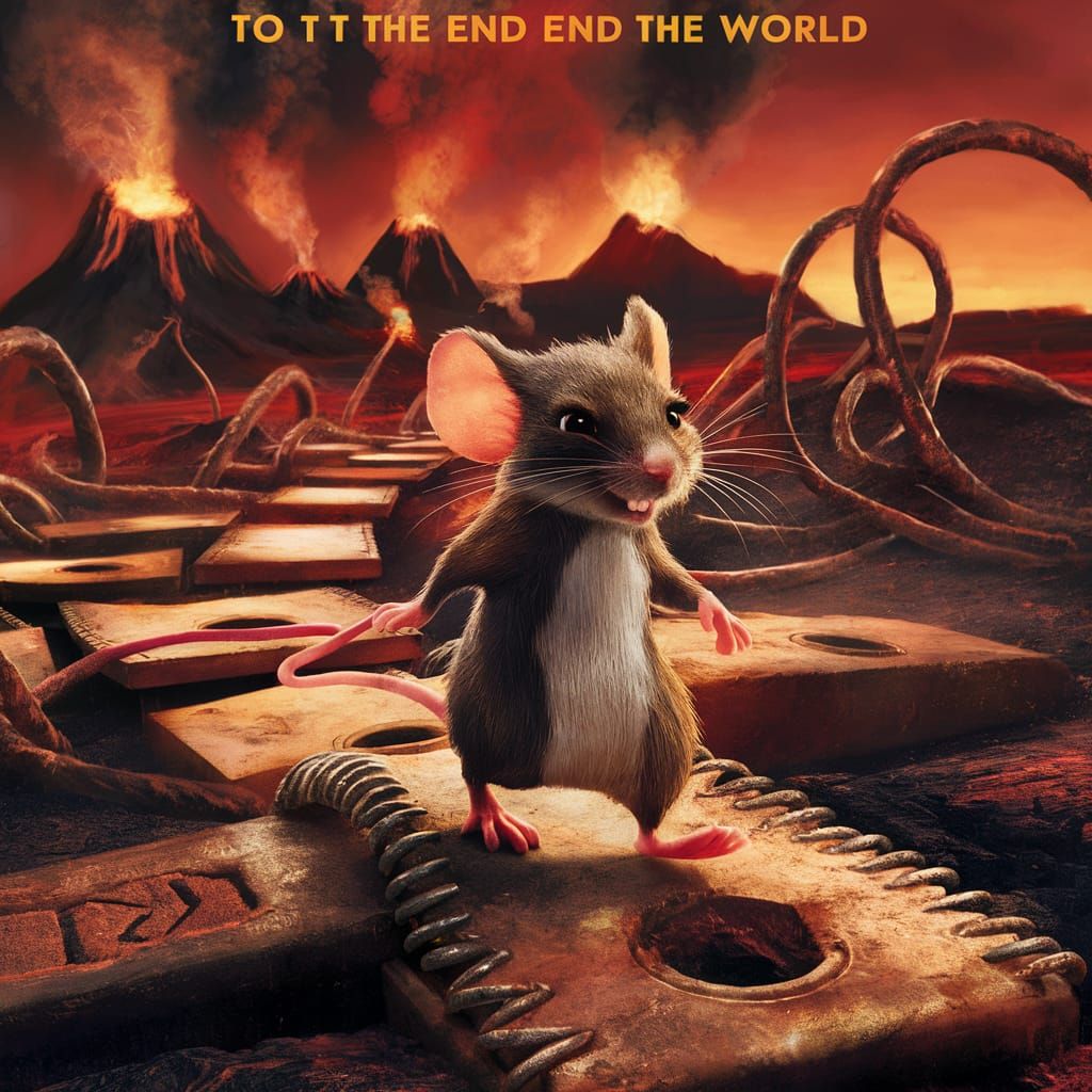Mouse's Perilous Journey: Cartoon Movie Poster