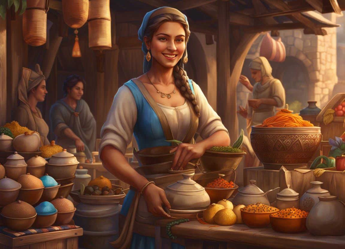 Hosanna's Pottery & Spice Stall