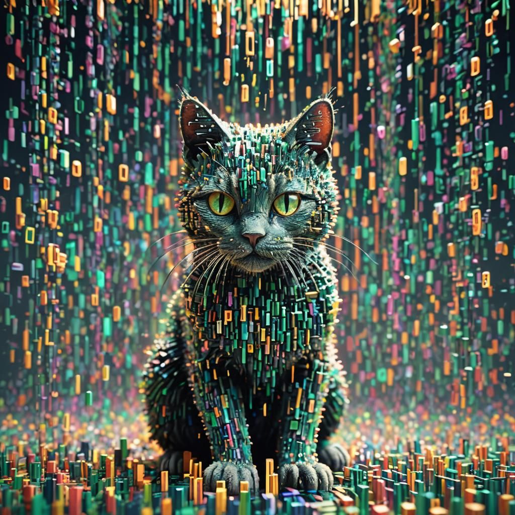 Rendering a cat