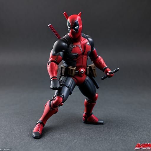 Deadpool Action Figure Poseable, detailed