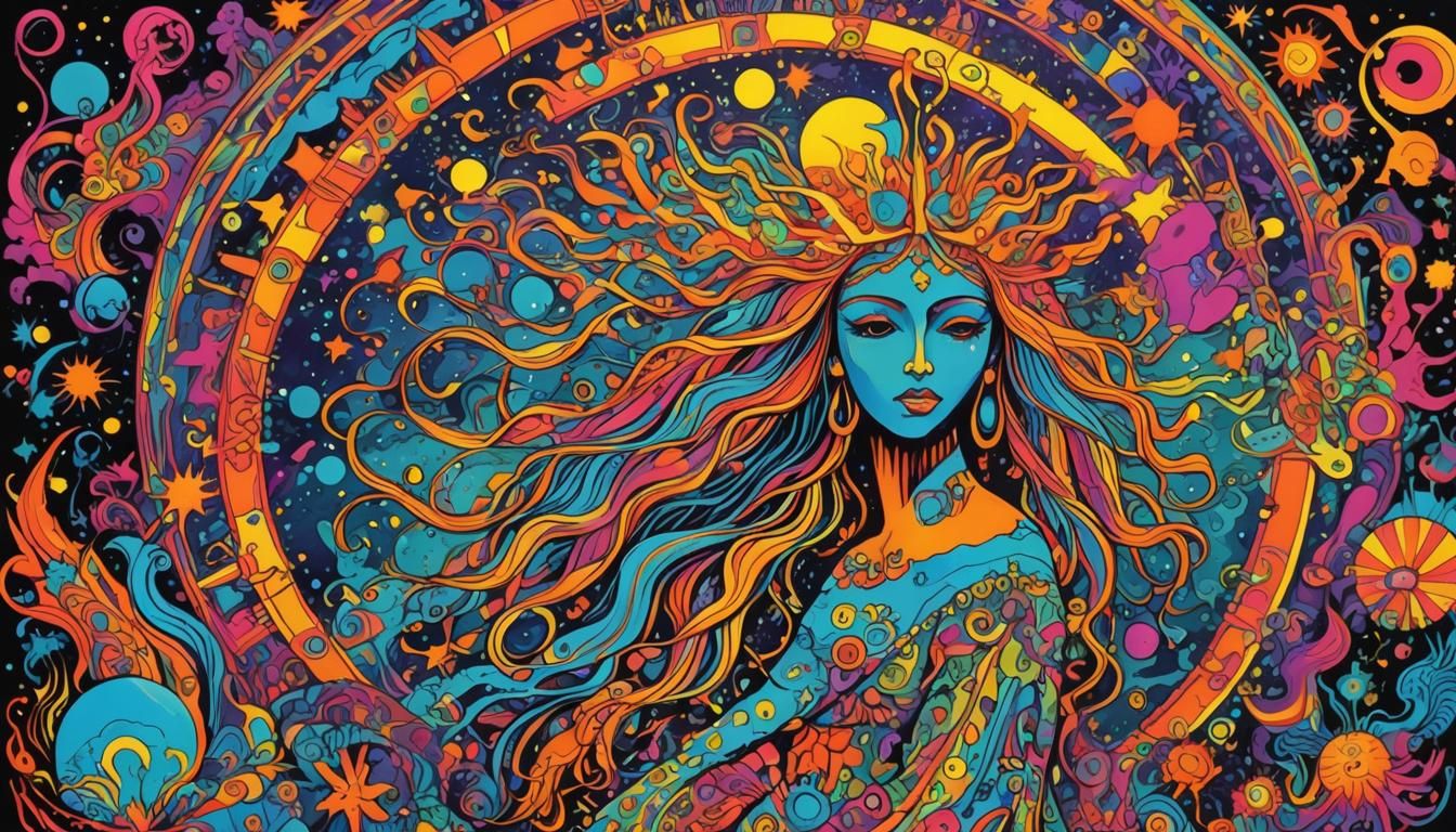 Psychedelic Aquarius: Blacklight Art for a New Age