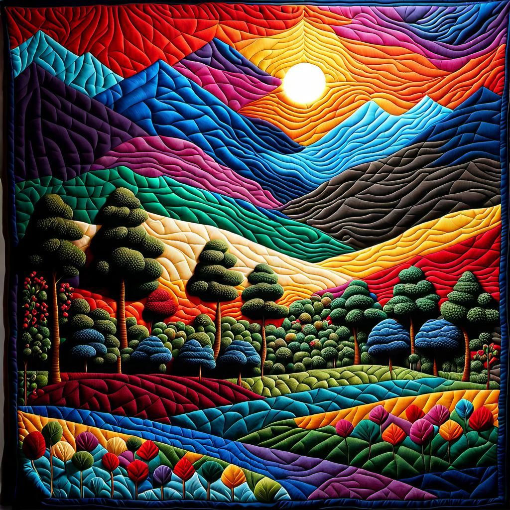 Quilted Wall Decoration