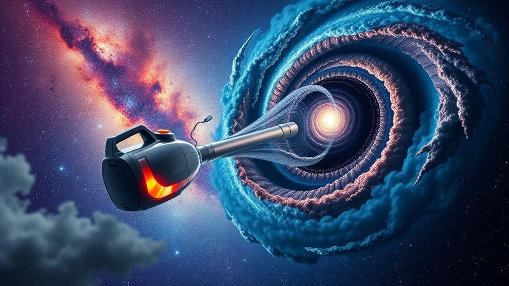 Household Vacuum Cleans the Milky Way Galaxy