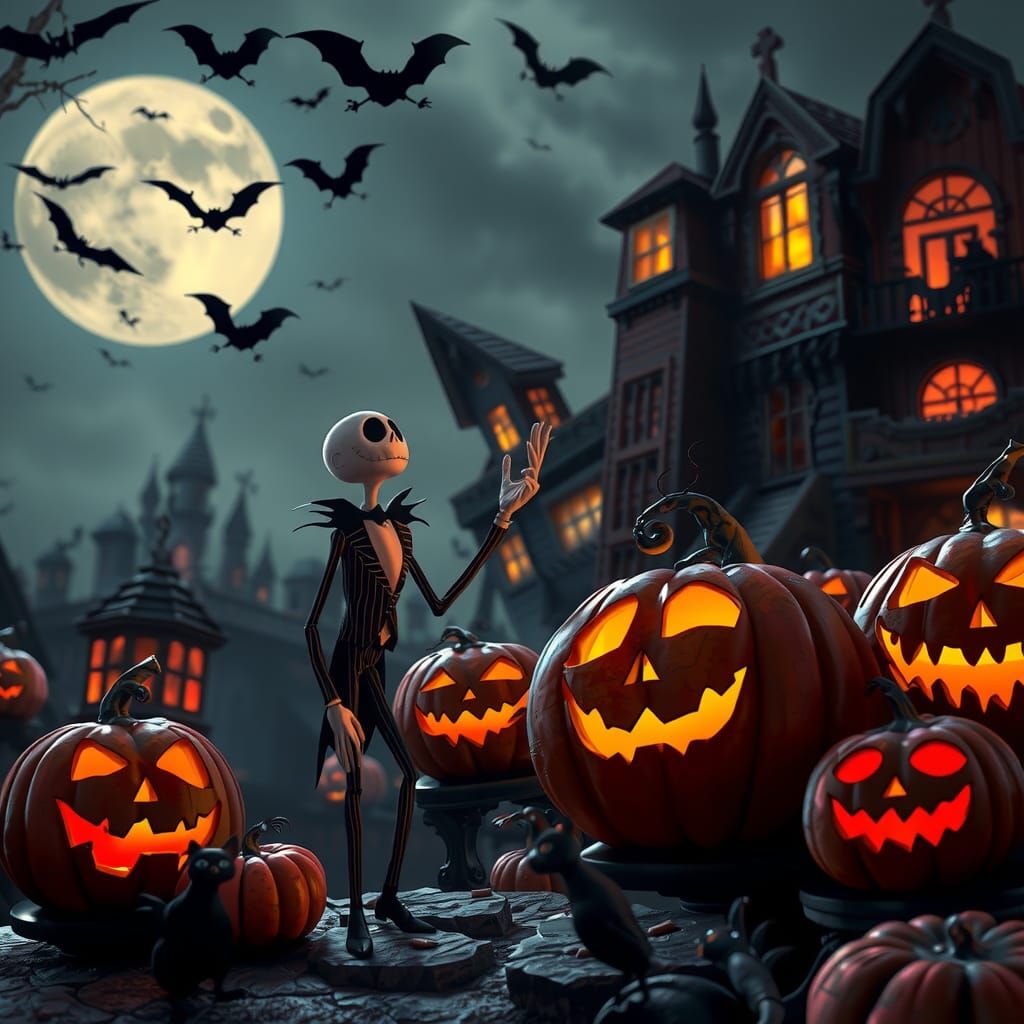 Halloween Eve 🎃👻 JACK SKELLINGTON