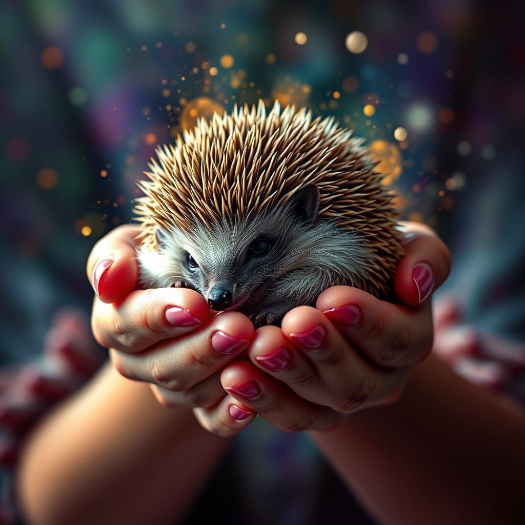 🥉my adorable hedgehog