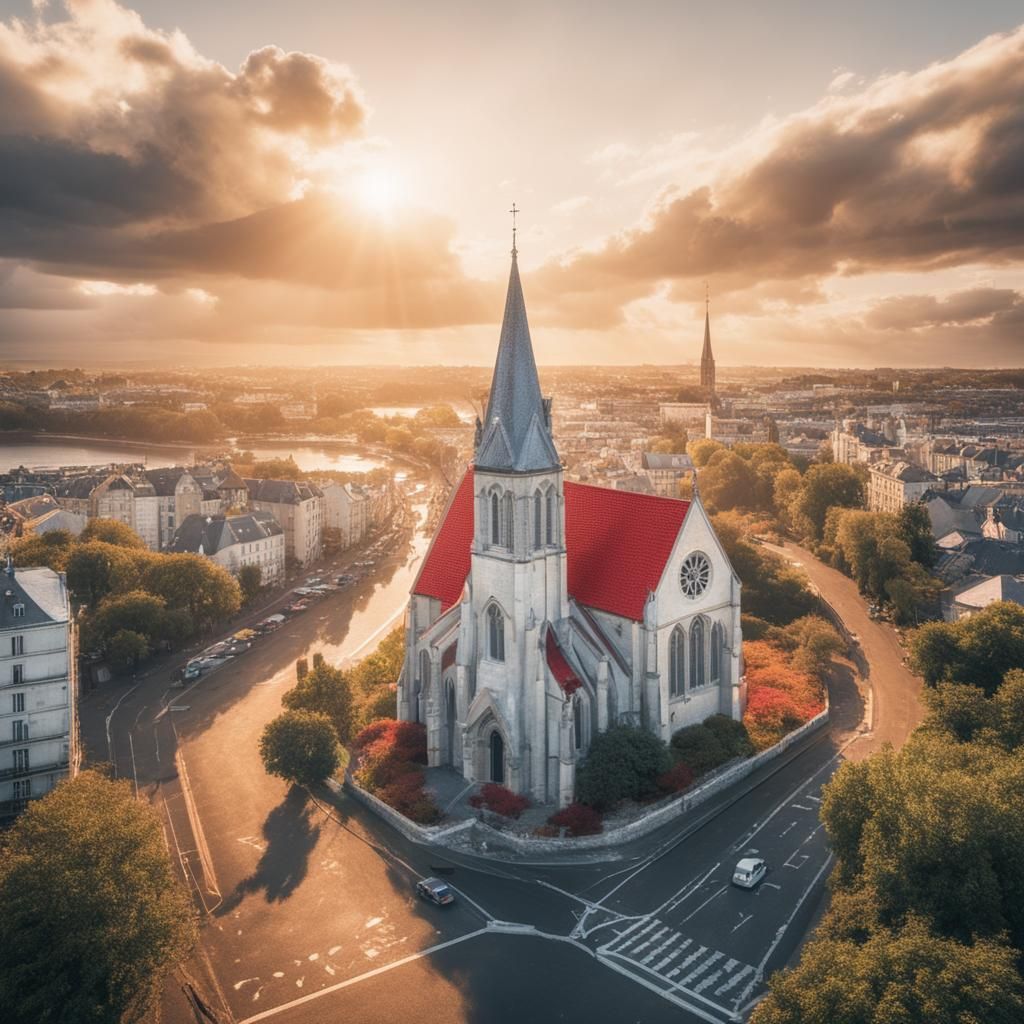 Notre-Dame Auxiliatrice Chapel, Mauritius in 4K