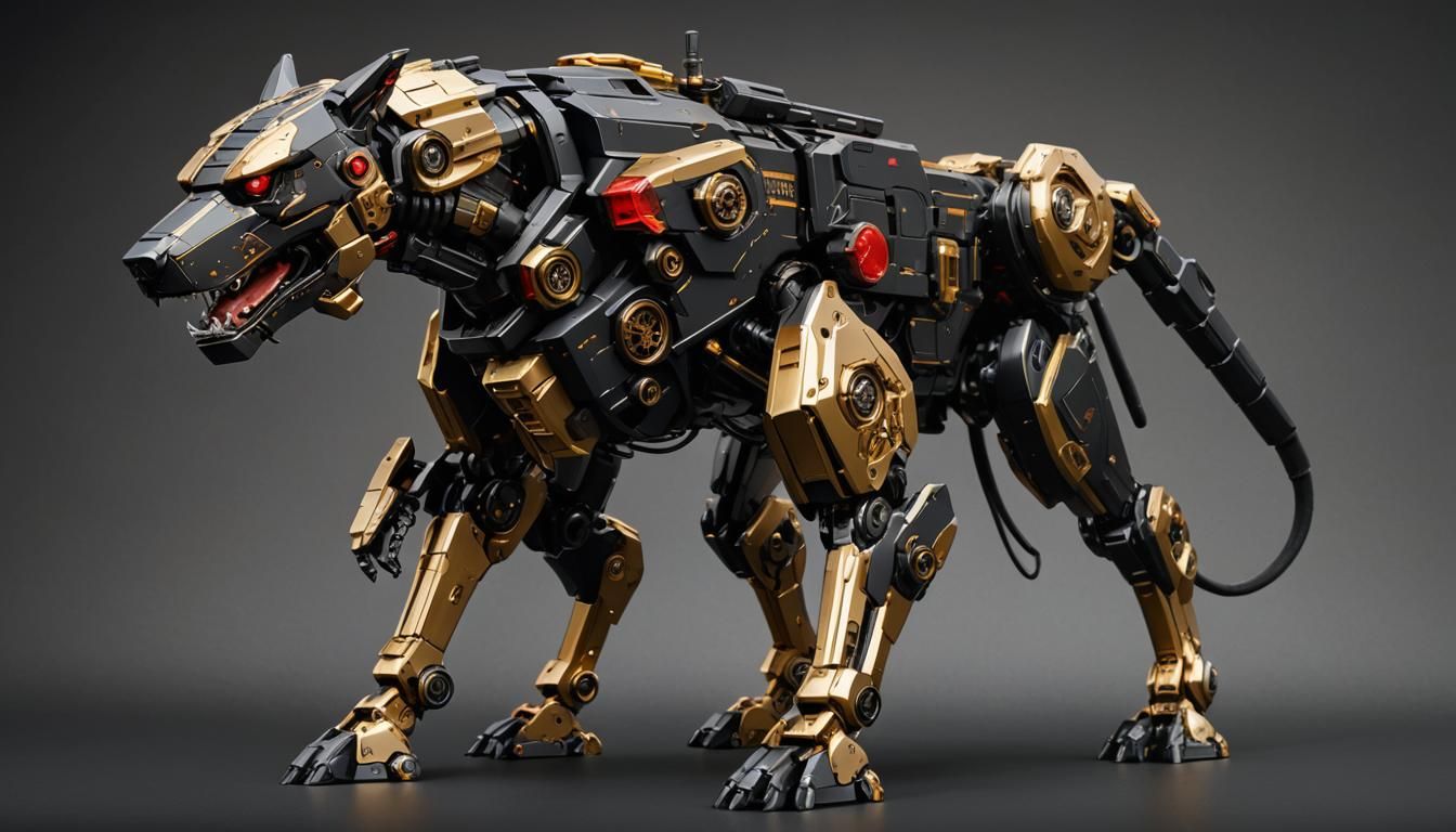 Mecha tactical K9 dog