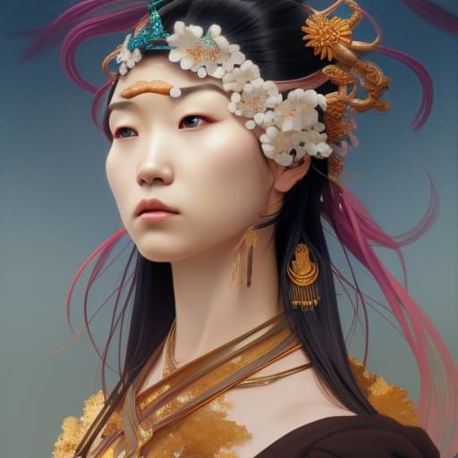 Kukuri-Hime goddess of mediation (JPN)