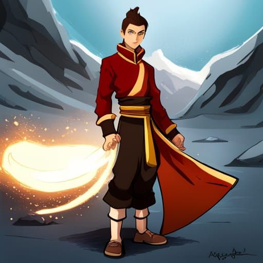 Male Fire Bender from Avatar, Mid 20s