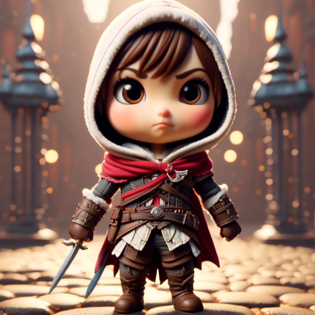 Chibi Assassin's Creed Character