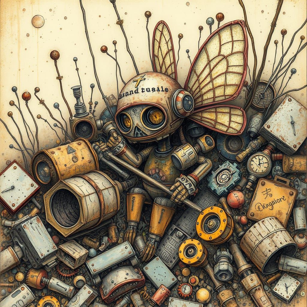 Robot Fairy's Rusty Treasure Hunt