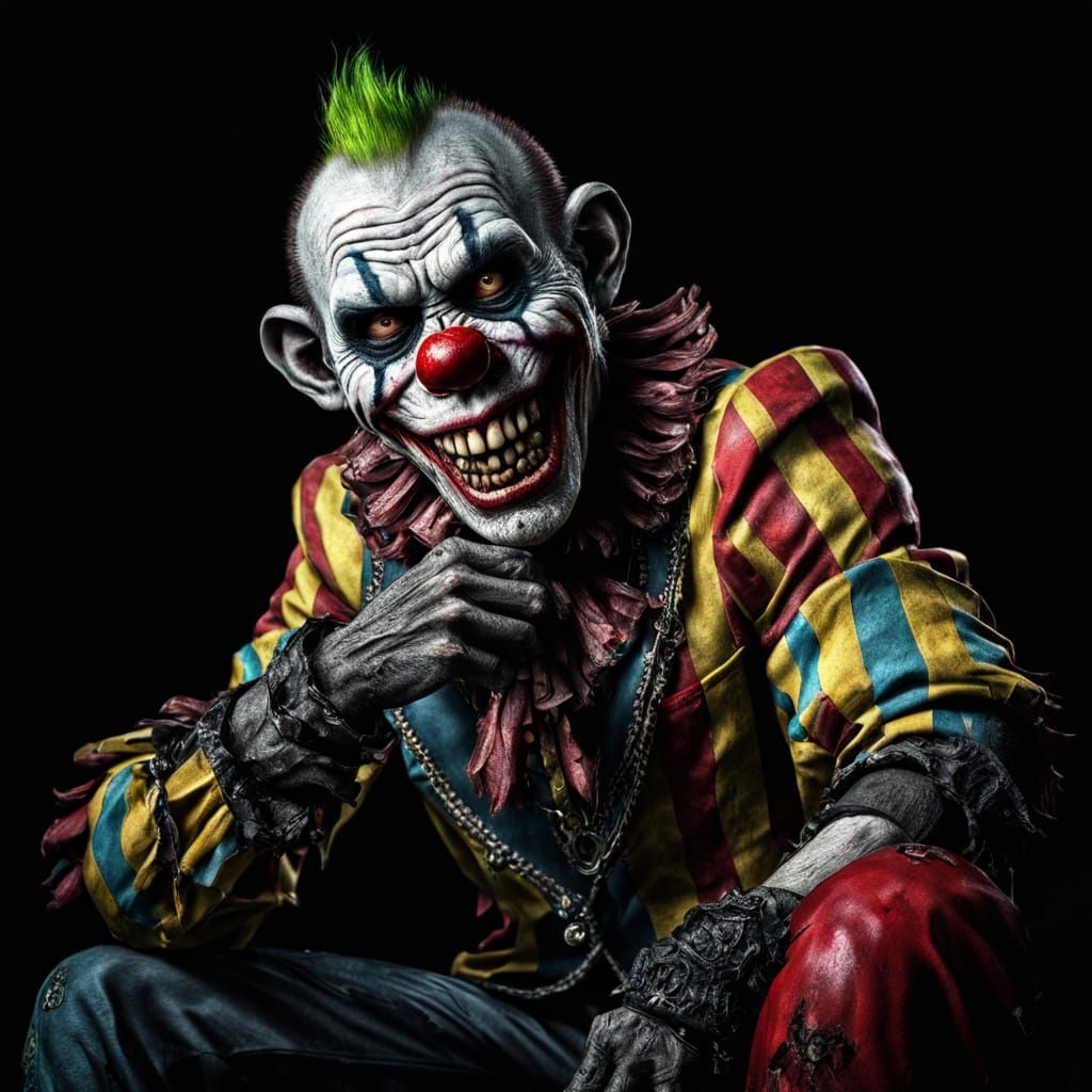 Cyberpunk Glam Rock Zombie