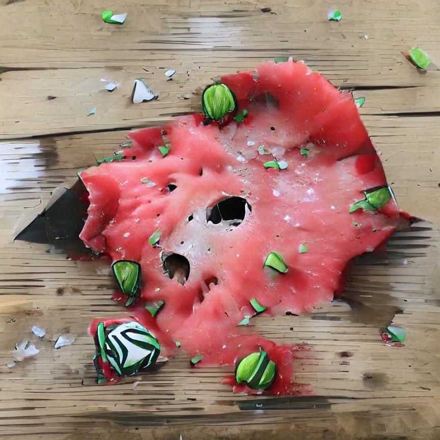 AI Interpretation of the Word Smash!