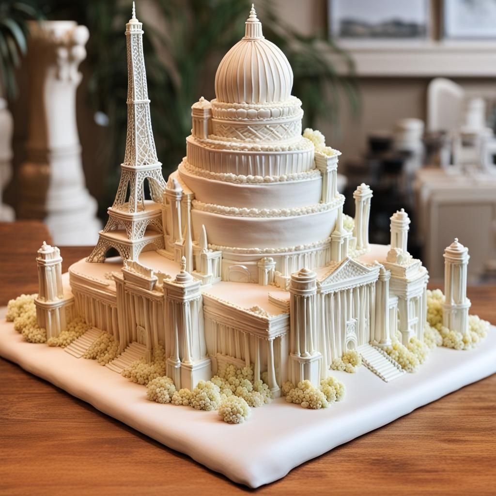 Stunning and Unique Cake Sculpture Creation