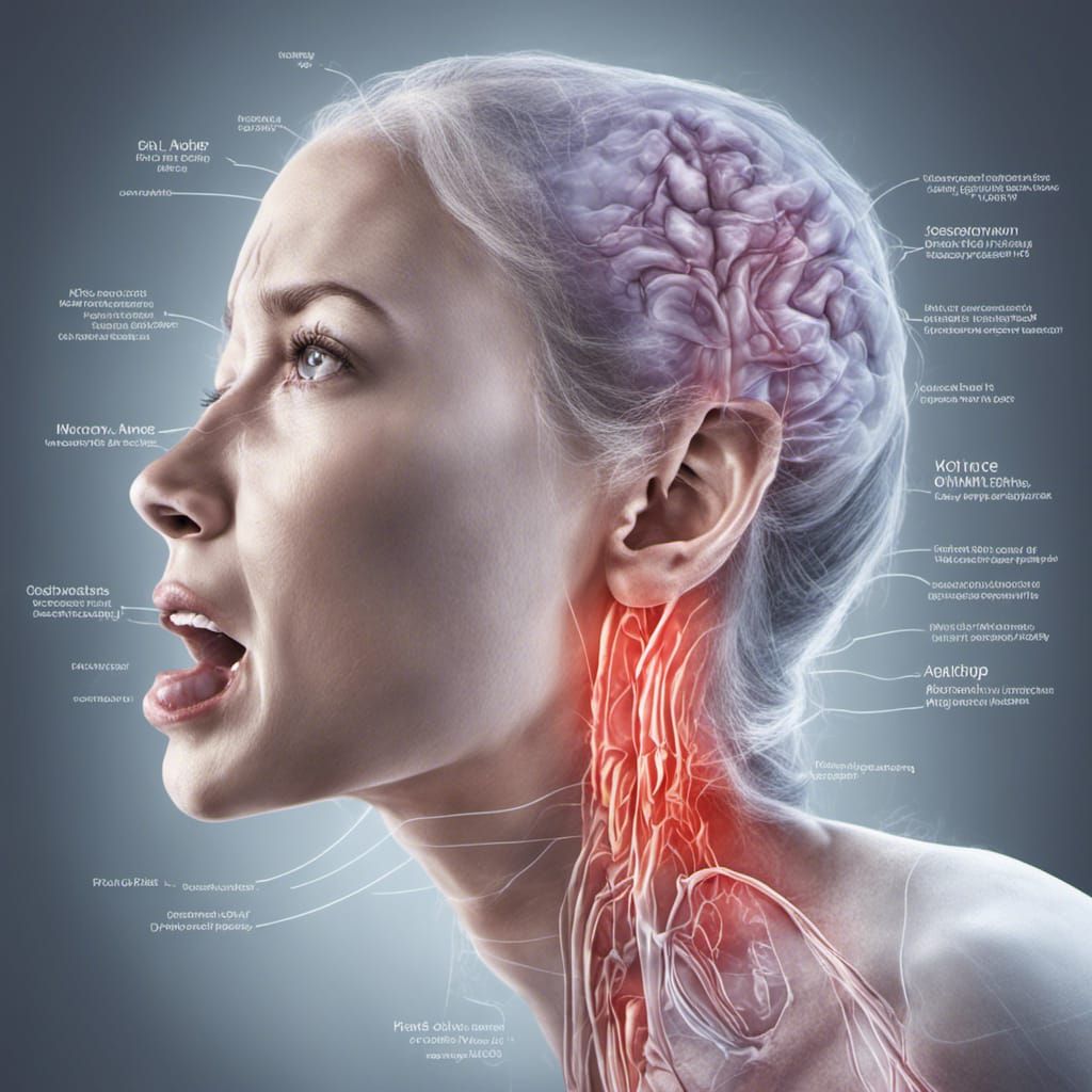 Fibromyalgia Diagram: A Medical Textbook Illustration