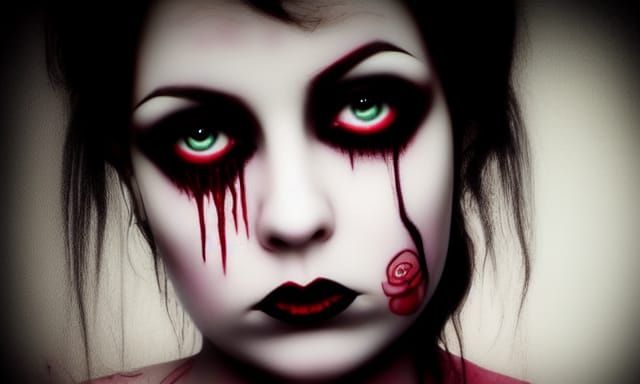 Femme triste