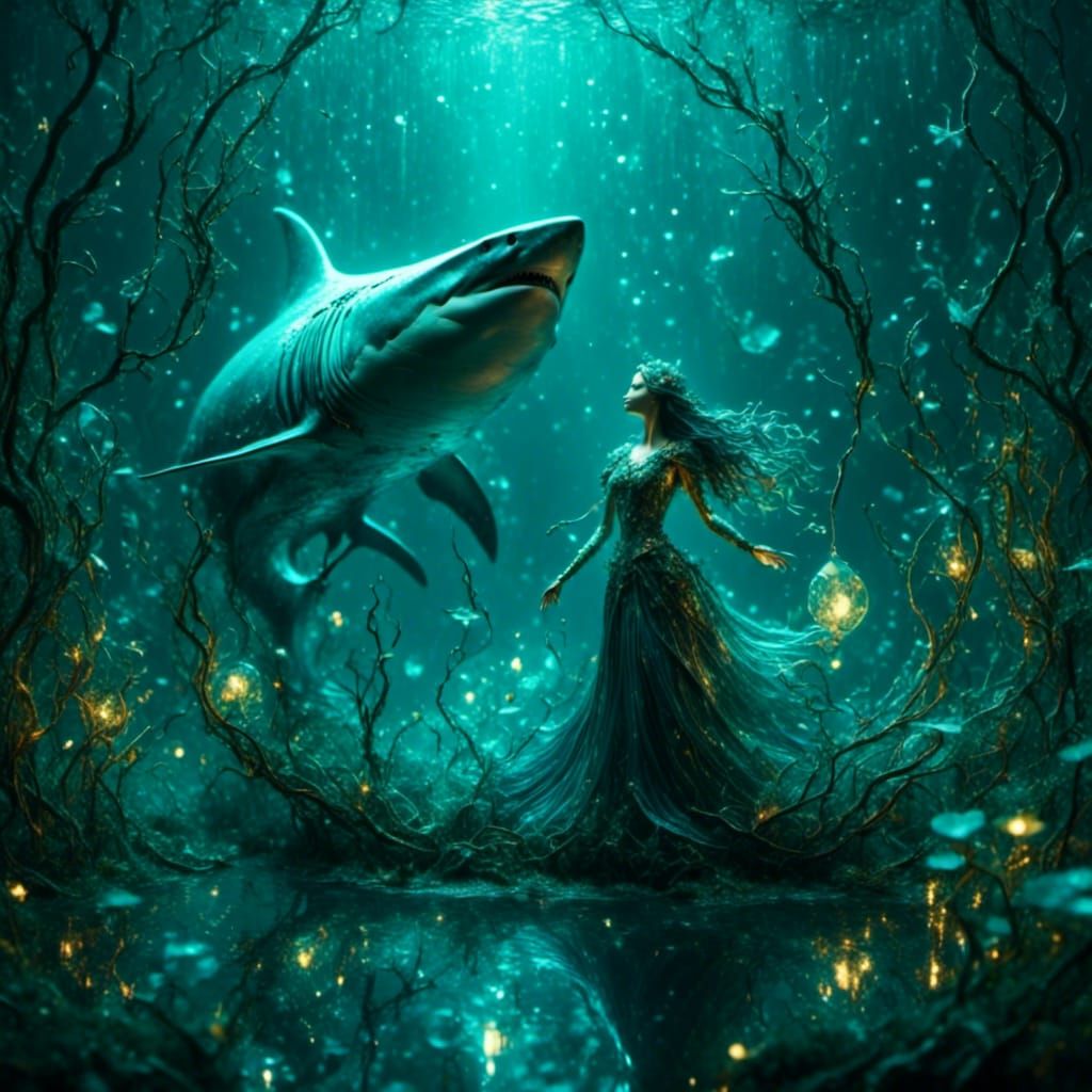 I tickle sharks. I do, when they swim by. 
(Michael Muller)