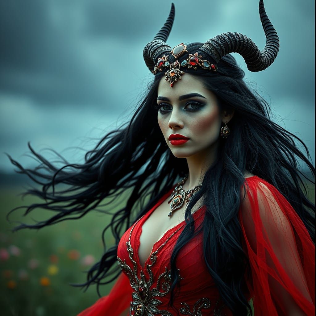 Goddess of the Stormy Meadow