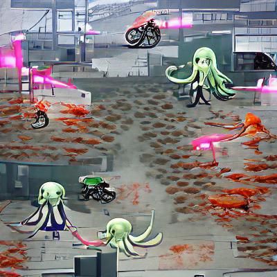 Squid Game AI Image