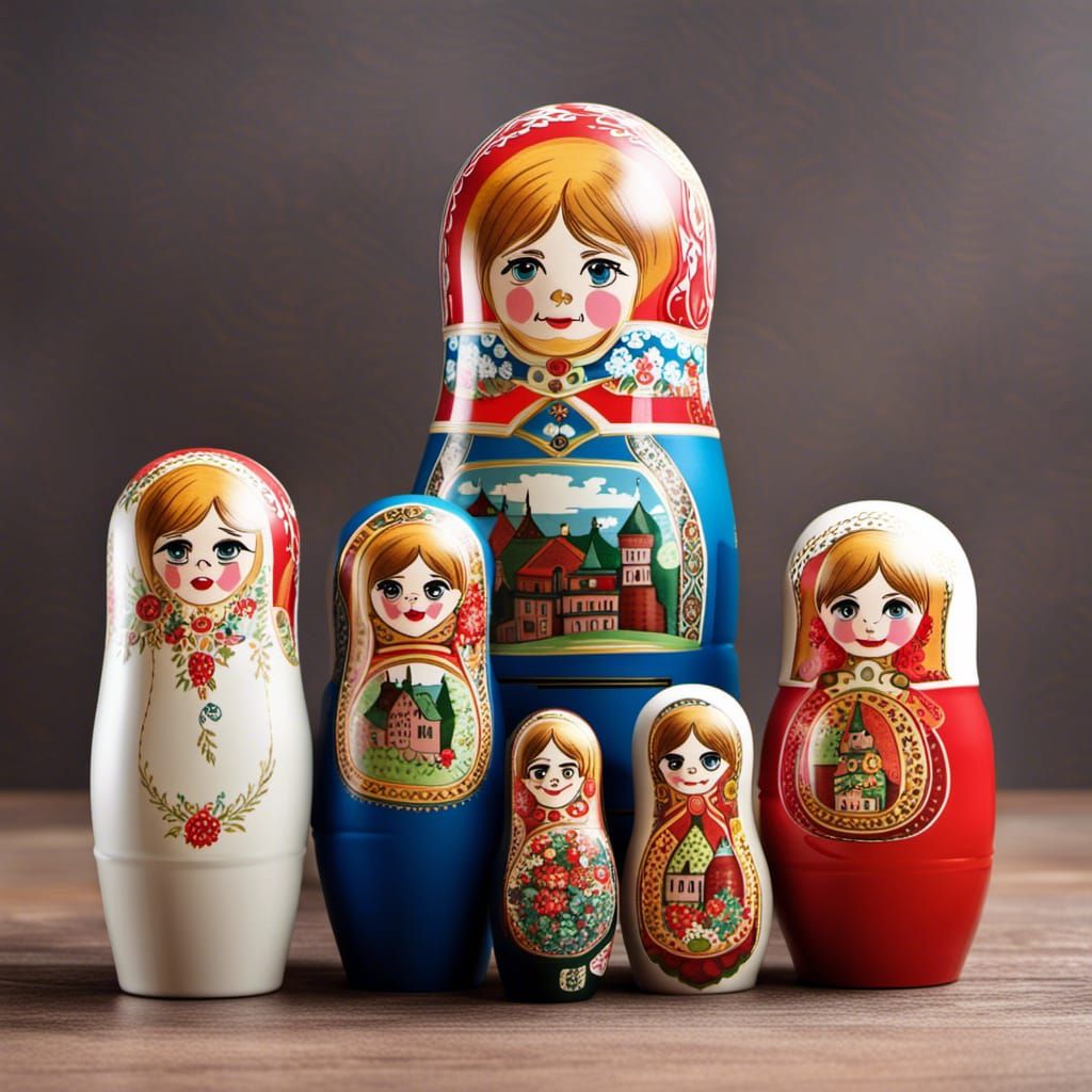Alcoholic Russian Nesting Dolls