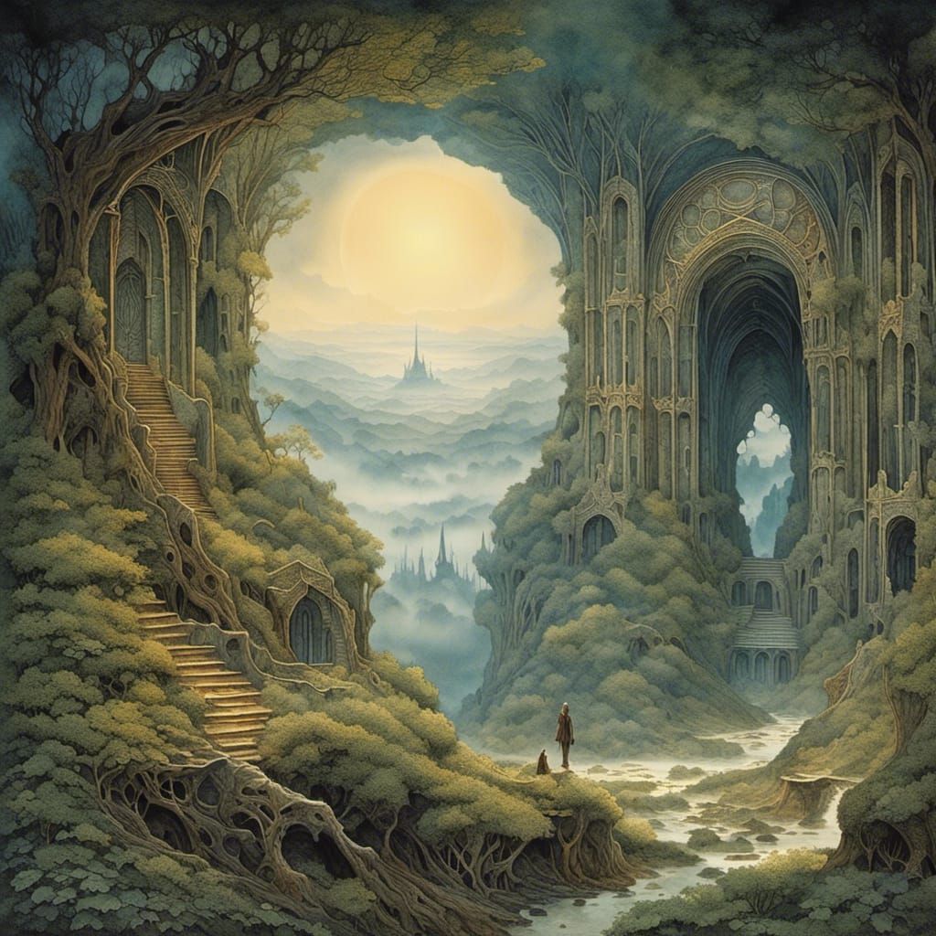 Parallel Universes Unfolding as Dreamlike Leather Volumes