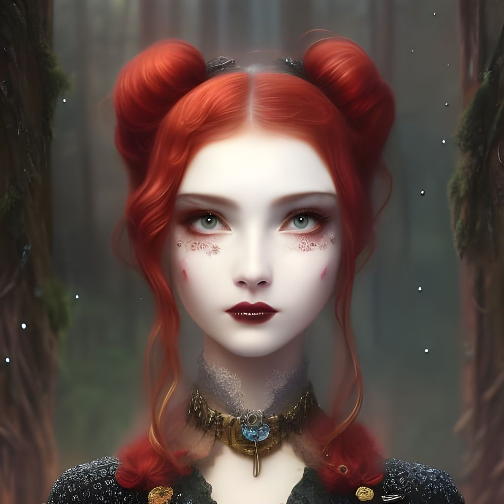 Surreal Fantasycore Scene in Pop Surrealism Style