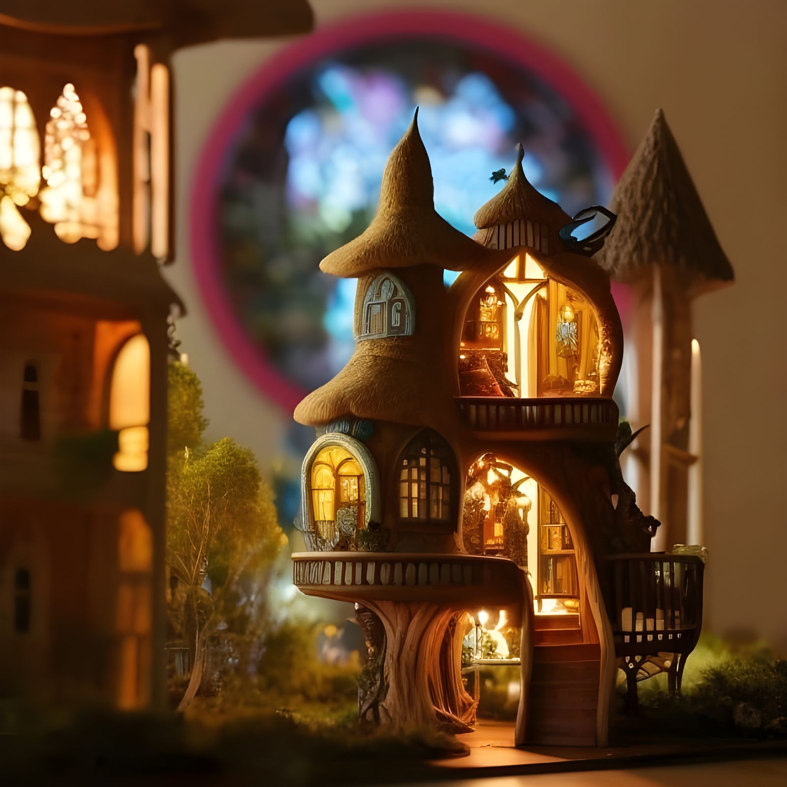 Ornate Fairy House Miniature Wonderland