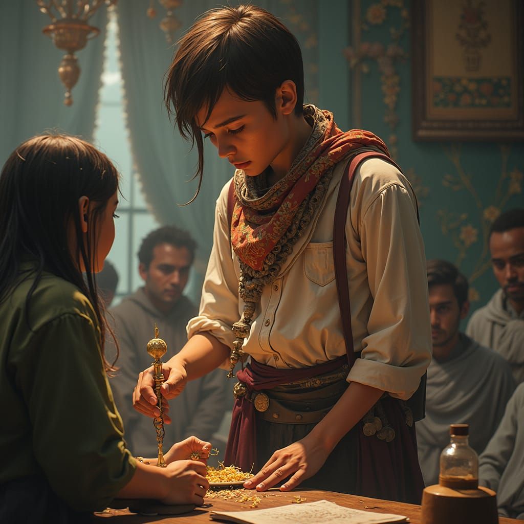 Marib Airport in Golden Desert at Sunset