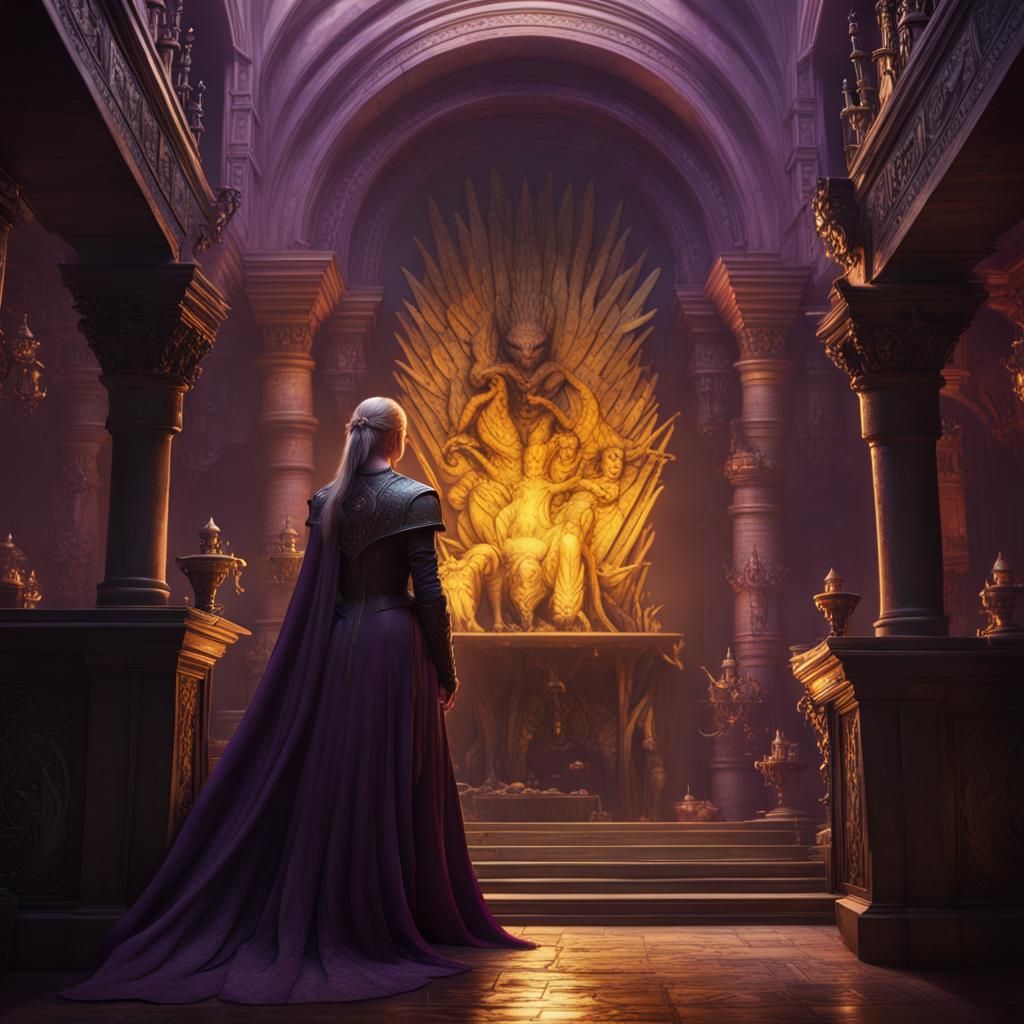 Game of Thrones Inspired Dark Fantasy Art