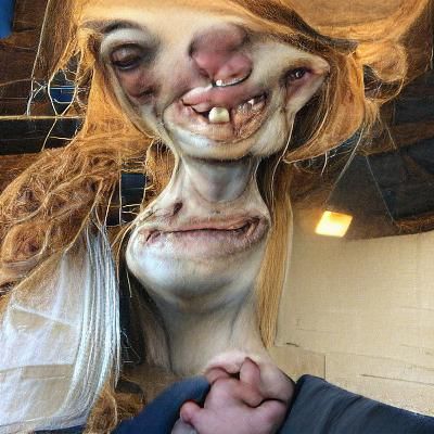 AI Interpretation of a Beautiful Woman