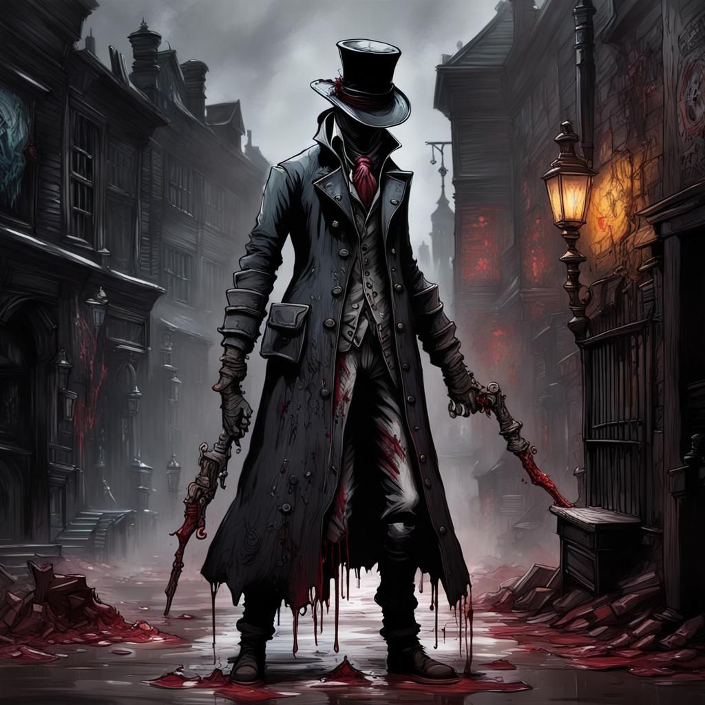 Bloodborne as Colorful Graffiti Art