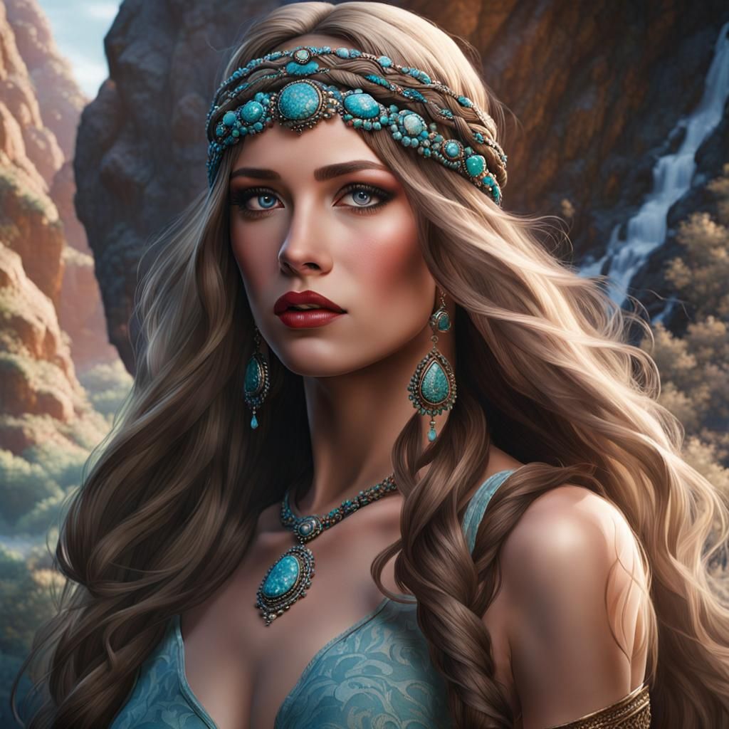 Unyielding Woman Overcomes Rocky Obstacle