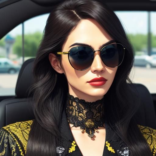 Hyperreal Future Scene with Intricate Details