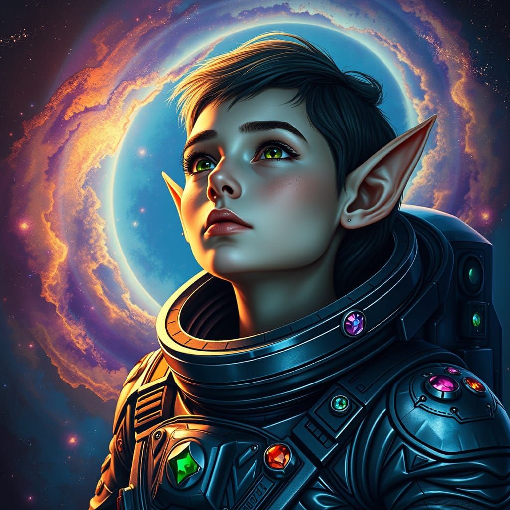 Elf in Cosmic Splendor