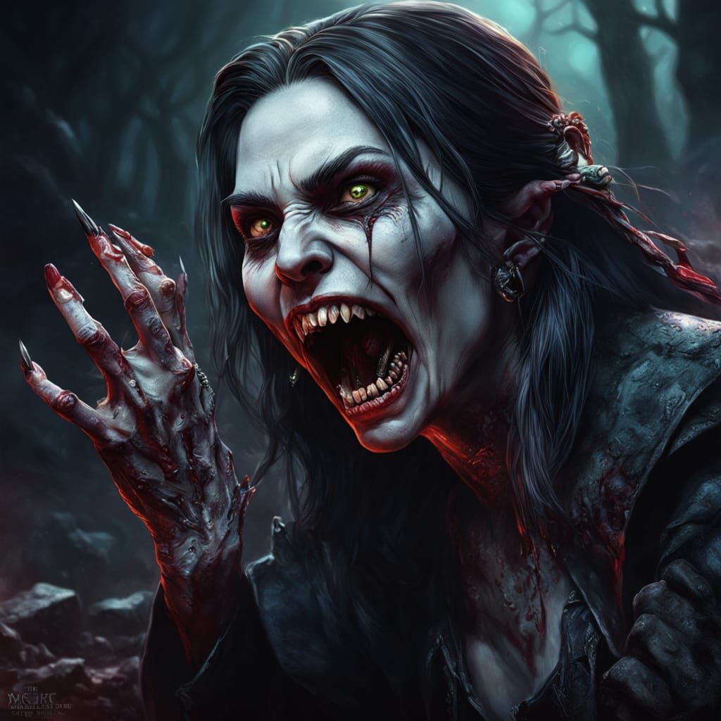 Ethereal Vampire Emerges from Eternal Slumber