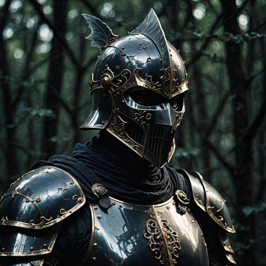 Mysterious Dismembered Knight in Ghostly Photo