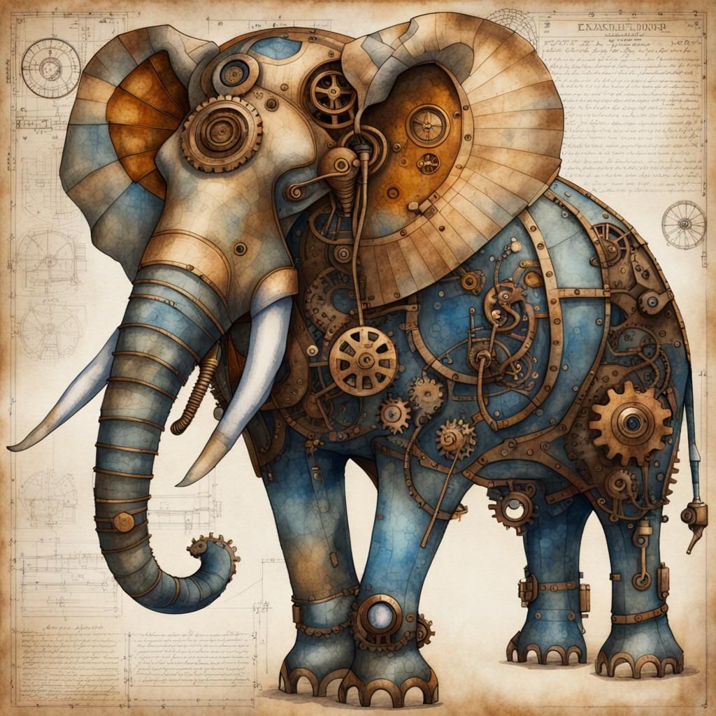 Mechanical elephant
