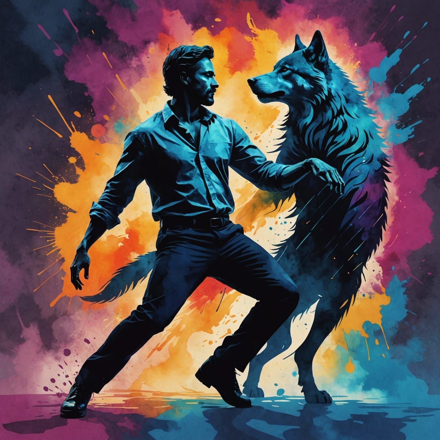 Dancing with the wolf