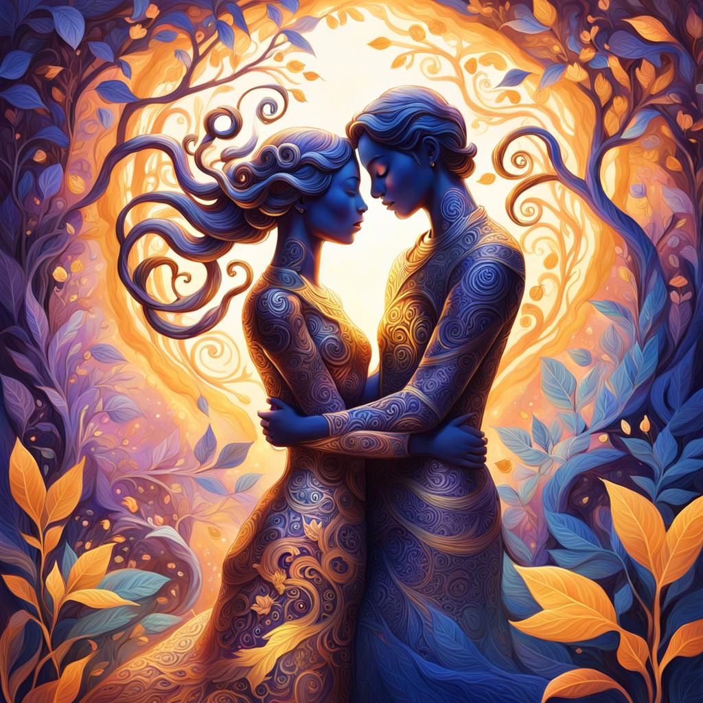 Enchanting Figures in Whimsical Fantasy Art