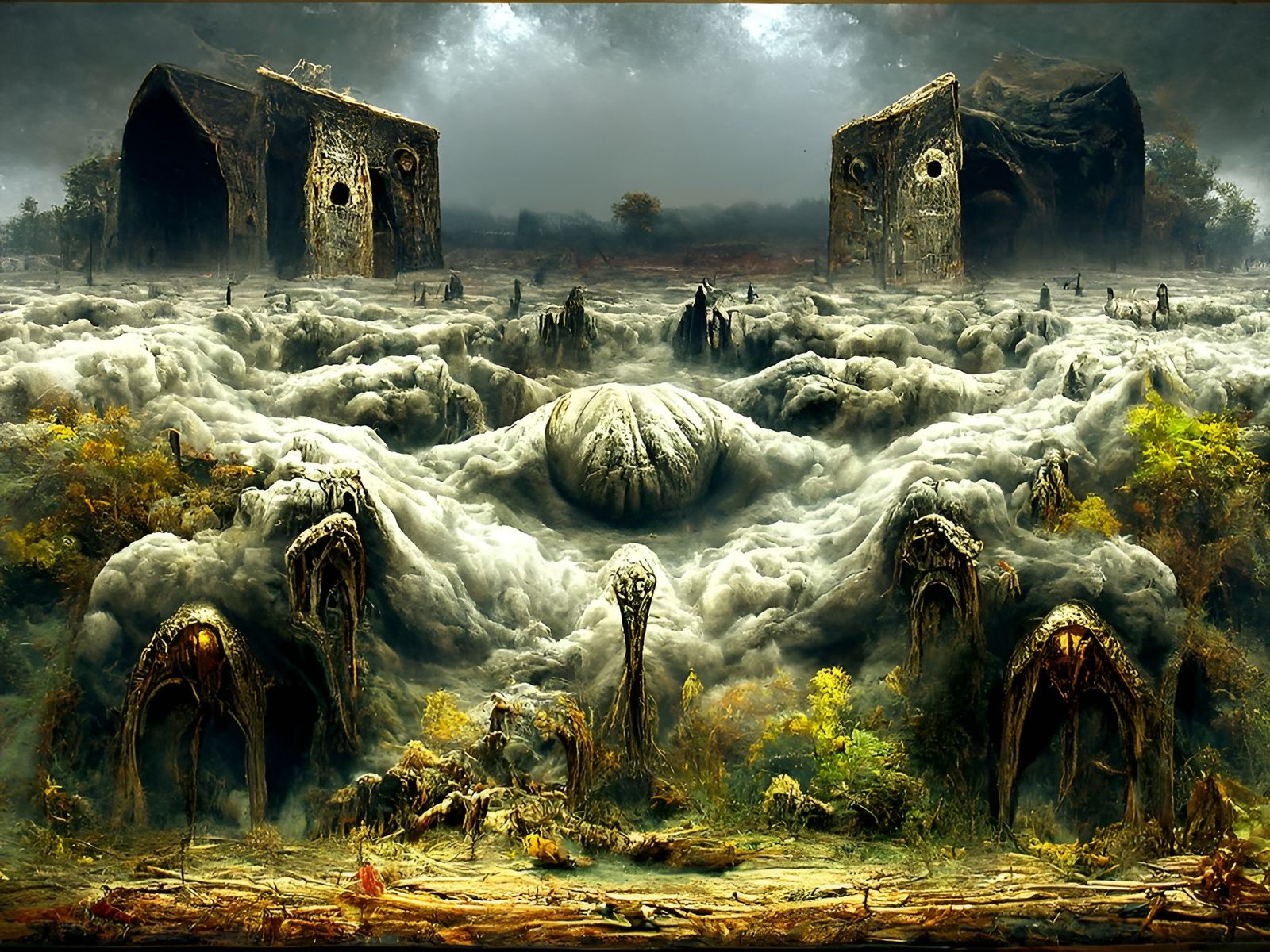 Enigmatic World of Nightmarish Horrors in 4K