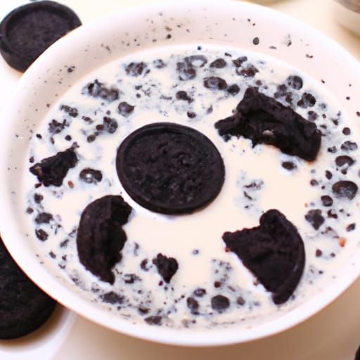 AI Generated Image of Oreo Soup