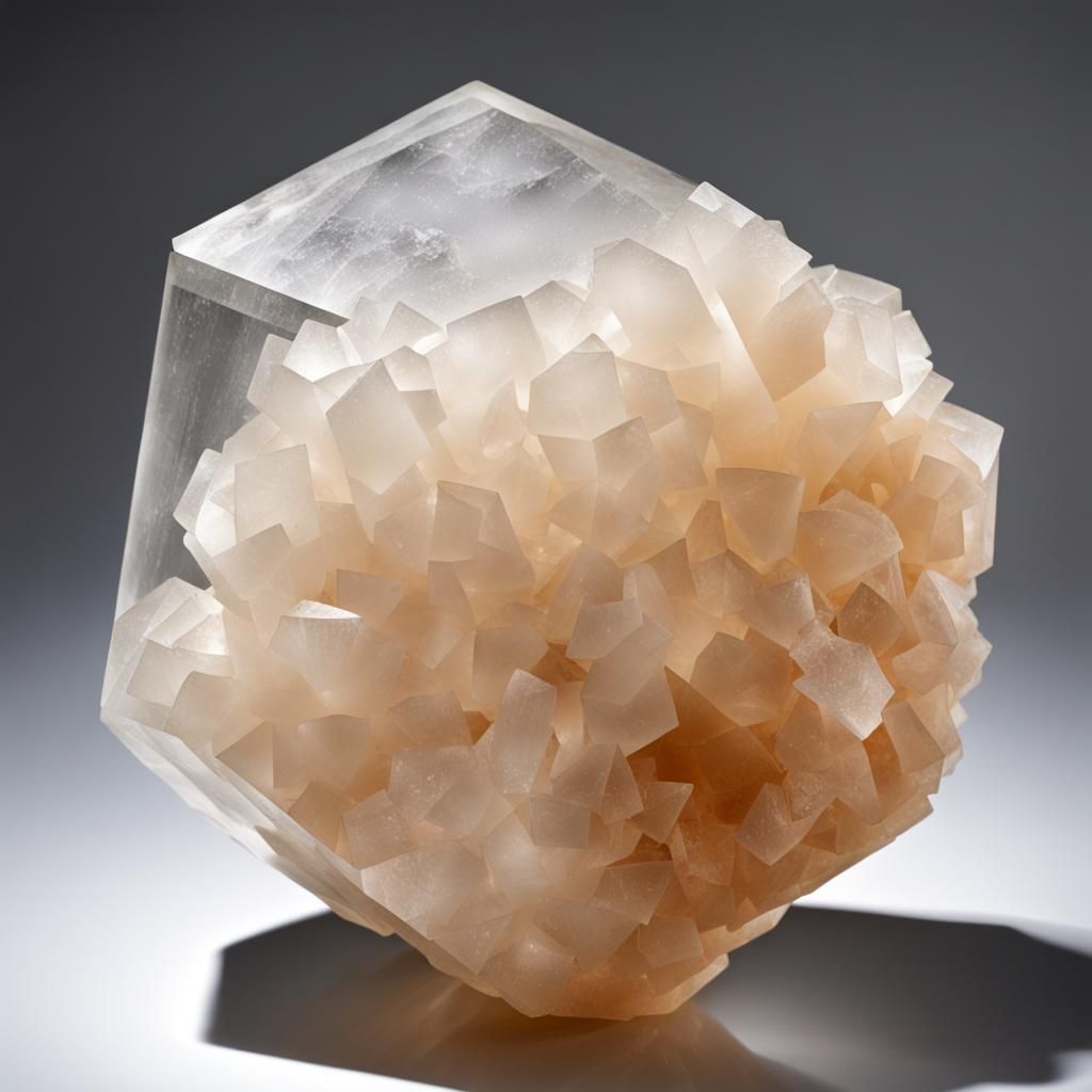 Dodecahedral Calcite Crystal Formation